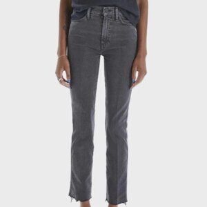 Mother The Rascal Frayed Ankle Slim Jeans